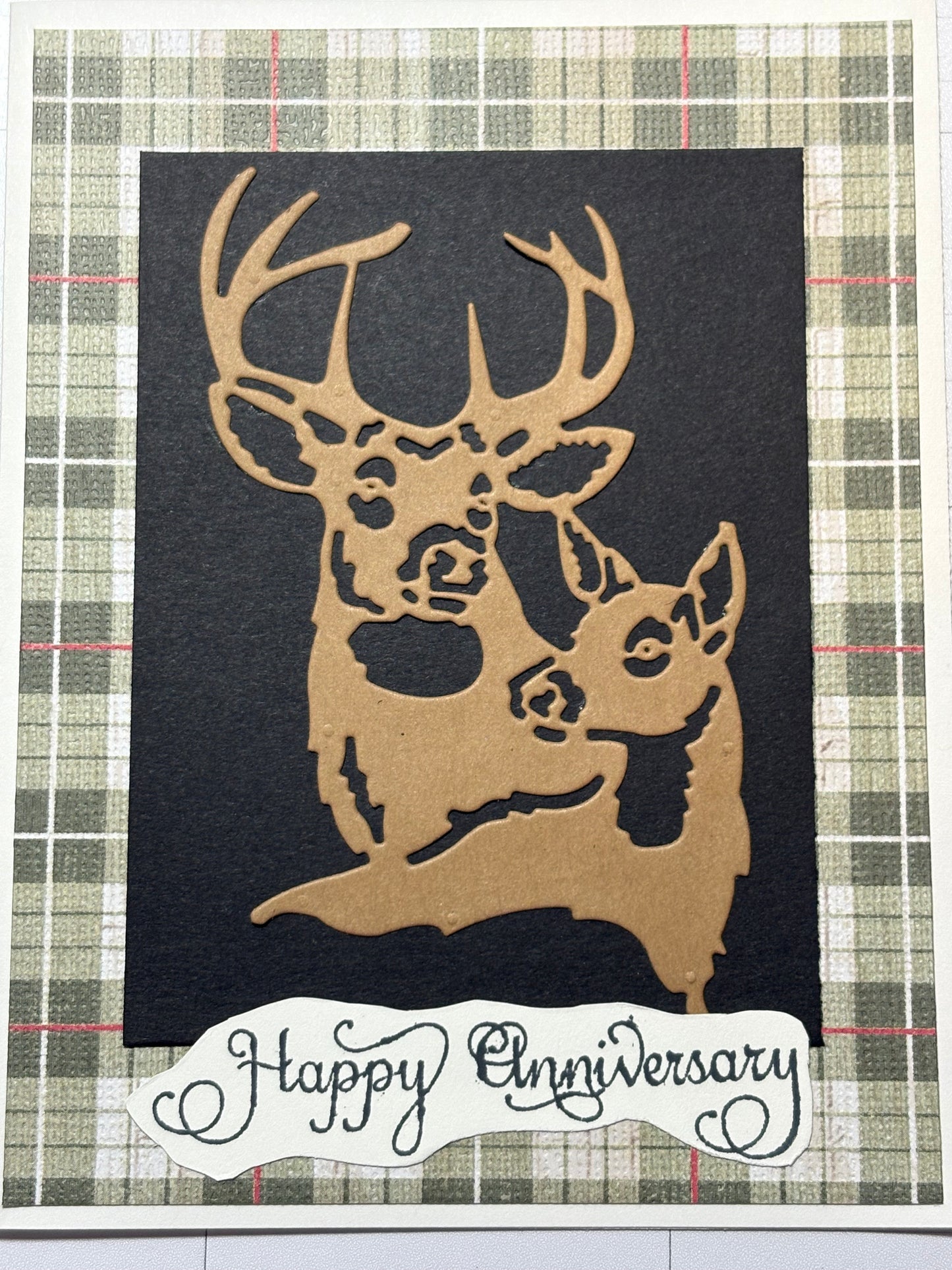Deer Couple Anniversary Card