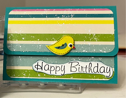 Birthday Gift Card Holder