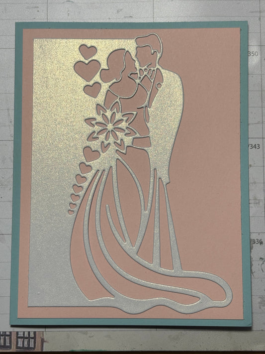 Bride and Groom Card