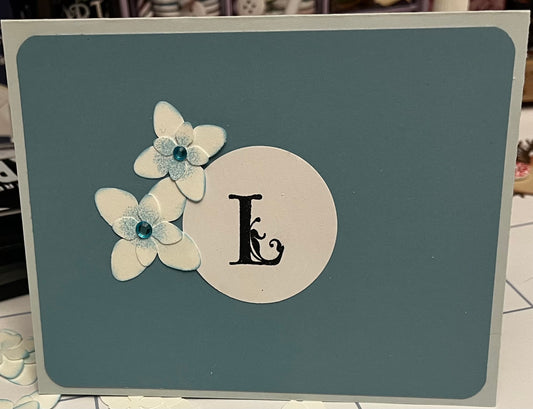 Initial Blank card