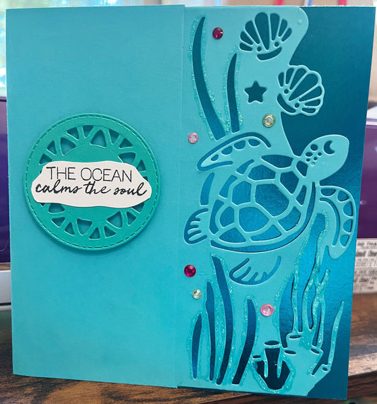 Underwater Ocean Blank Card