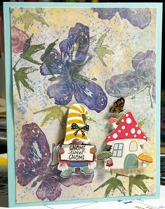 Gnome Sweet Gnome Blank Card