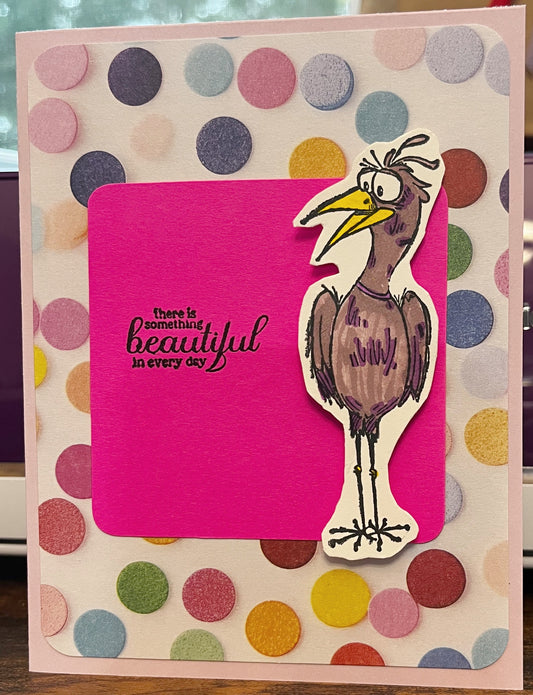 Something Beautiful in Every Day Card