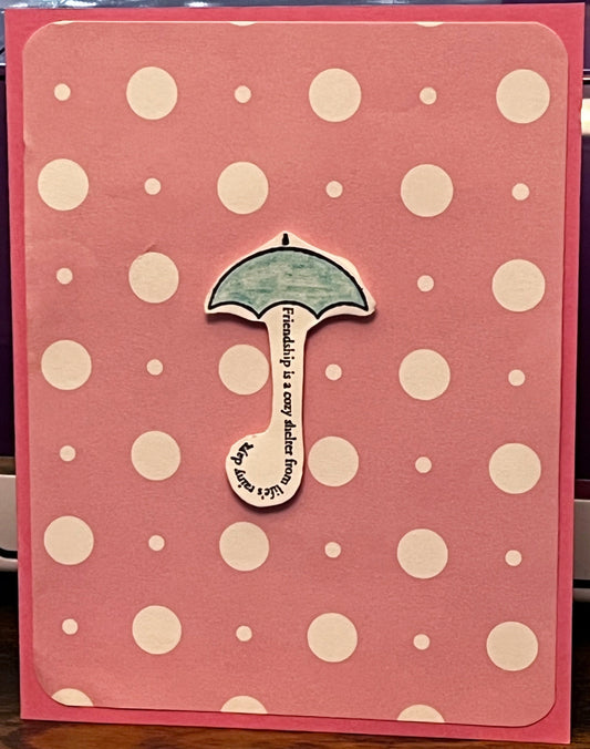 Friendship is a Cozy Shelter Card