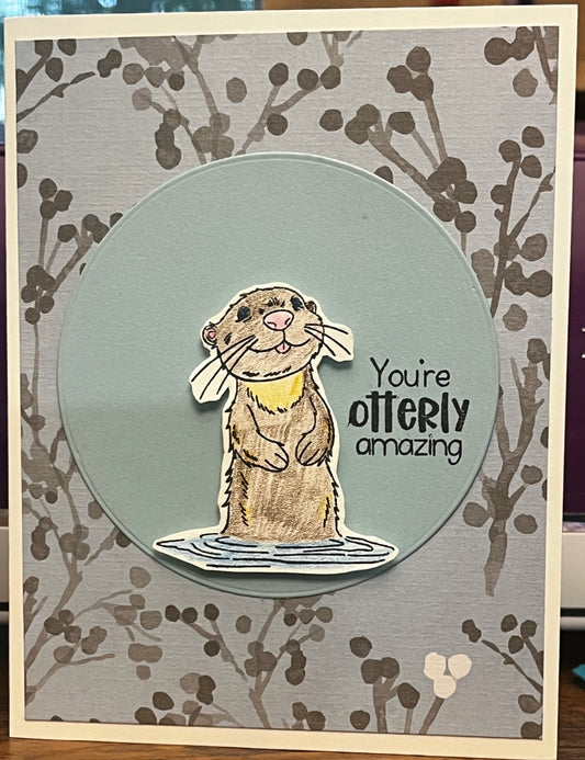 Otterly Amazing Card