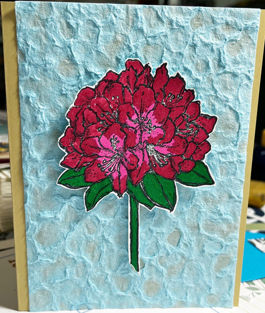 Floral Blank Card