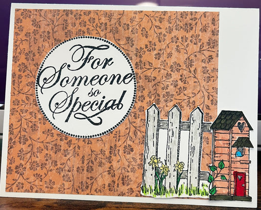 For Someone So Special Blank Card